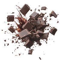 Chocolate Particles Splash